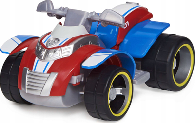 Lodër figurë PAW Patrol Ryder me ATV, për kalamaj 3+, kuqe e kaltër