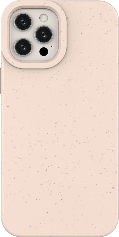 Këllëf Eco për iPhone 12 Pro Max, material i biodegradueshëm, 2mm, rozë pastel