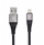 Kabllo USB Lightning Blue Star Premier, 1.2m, 2.4A, USB 2.0, e zezë