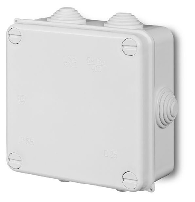 Kuti lidhëse Elektro-Plast EP-LUX PK-4, IP55, 135 x 135 x 65mm, gri