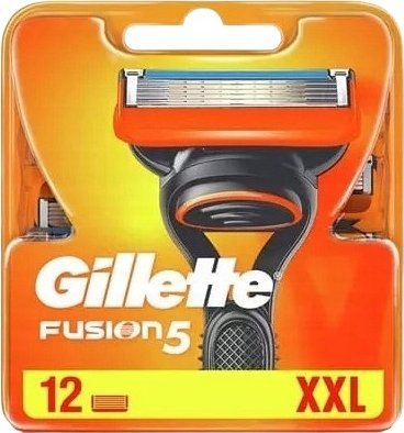 Kokë rroje zëvendësuese Gillette Fusion5 Proglide, 5 tehe, paketim me 12 copë