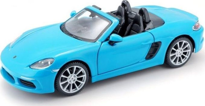 Makina lodër Bburago Porsche 718 Boxter, model 1:24, e kaltër