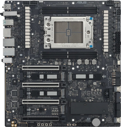 Pllakë amë ASUS PRO WS TRX50 SAGE WIFI, AMD TRX50 Socket STR5, CEB