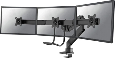 Mbajtëse tavoline për 3 monitorë Neomounts NM-D775DX3BLACK, 17"-24", VESA, e zezë