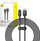 Кабел за полнење Baseus Fast Strong, USB во Lightning, 20W, 2m, бел