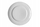 Pjatë e sheshtë RAK Porcelain Classic Gourmet CLFP33, 33 cm, porcelan ivory