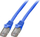 Kabllo RJ45 Patchcable U/UTP, Cat.6, LSZH, CCA, 0,5m, i kaltër (K8104BL.0,5)