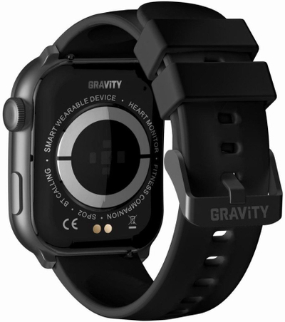 Ora inteligjente Gravity GT28-1, ekran 1.3", Bluetooth, rrip gome i zi 22mm