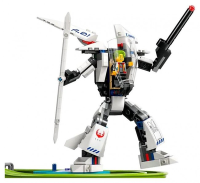Set LEGO City 60421 Robot World Park with rollercoaster, 986 pjesë
