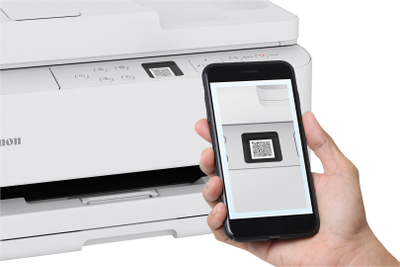 Мултифункционален печатач Canon PIXMA TS7550i, Wi-Fi, ADF, бел
