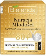 Kрем за лице Bielenda Youth Cure 80+, против брчки, ден и ноќ, 50 ml