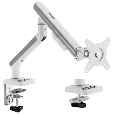 Држач за монитор Ergo Office ER-751, 17-32\", 9kg, бела/сребрена