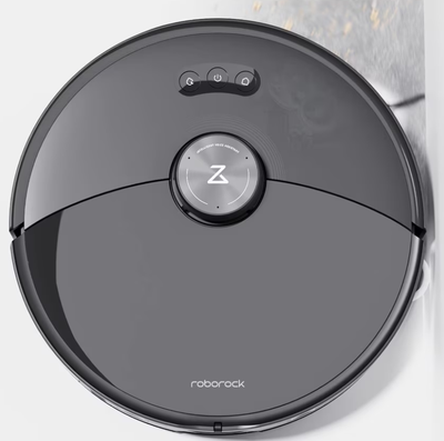 Fshesë robotike Roborock S8 MaxV Ultra, stacion vetëpastrimi, thithje e fuqishme, e zezë