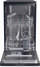 Enëlarëse Candy CDPH 2L1047B, 45 cm, 10 komplete, e zezë