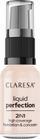 Fondatinë Clarese Liquid Perfection 2in1, mbulim i plotë, 18 g, nuanca 101 Light
