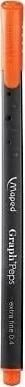 Stilolaps fin Maped Fine Liner 0.4, majë 0.4 mm, portokalli
