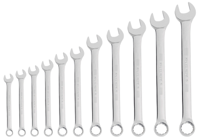 Set çelësash të hapur 3585, 11 copë, 3/8"-1"