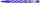 Stilolaps ballpoint Caran D'Ache 849 Mosaic, alumini, refil i zi, blu