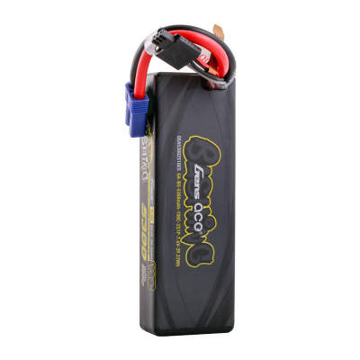 Bateri LiPo Gens Ace Bashing Pro 5300mAh, 7.4V 100C, për modele RC, e zezë