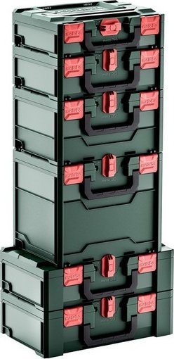 Kuti veglash Metabo metaBOX 626887000, 396x296x215mm, ABS, jeshile e kuqe