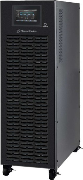 UPS trefazor PowerWalker VFI 10K CPG PF1 3/3 BE, 10kVA, online, ngjyrë e zezë