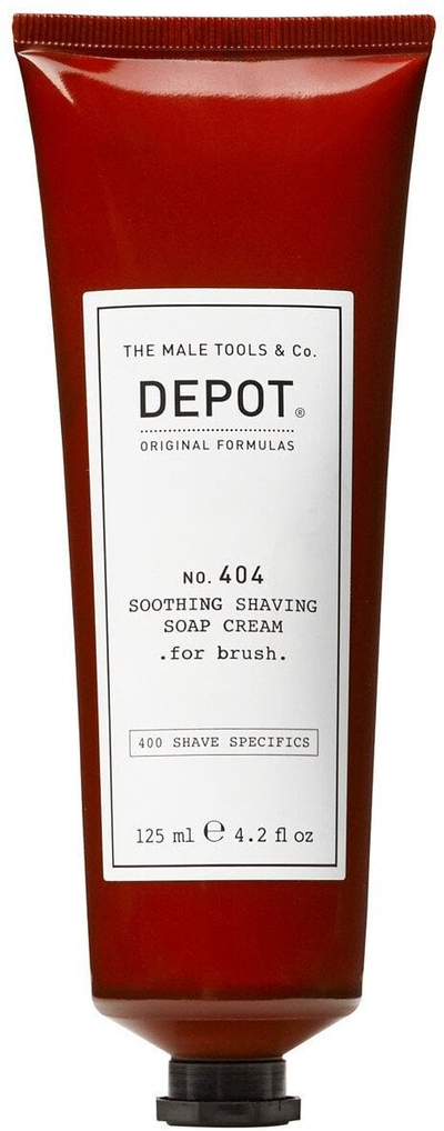 Krem rroje Depot N.404 Soothing Shaving Soap Cream, 125 ml