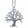 Qafore për femra CRYSTalp Natural Tree of Life 30147.CRY.R, 47cm, e argjendtë