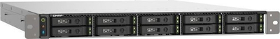 NAS rackmount QNAP TS-h1090FU-7302P-128G, 10 vende SSD NVMe, 25GbE, gri