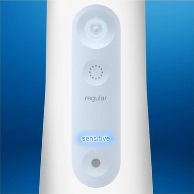 Irigator oral Oral-B AquaCare 4, me presion që e rregullon vetë, portativ, i bardhë