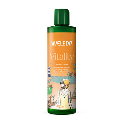 Krem freskues për dush Weleda, 400 ml