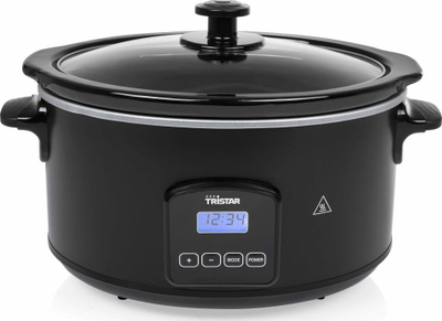 Tenxhere e ngadalshme Tristar VS-3920, 4.5L, 210W, e zezë