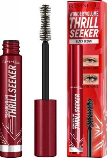 Maskara Debenhams Thrill Seeker 002, 8 ml, kafe e errët