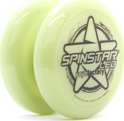 Yoyo YoYoFactory Spinstar LED, plastikë, me drita LED, i verdhë