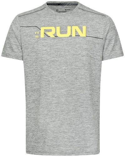 Maicë për meshkuj  UA RUN FRONT GRAPHIC SS, e hirtë, masa XL (1316844-709)