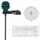 Mikrofon lavalier LensGo LYM-DM1 Double, dyfishtë, mini jack 3.5mm, i zi