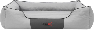 Shtrat për kafshë Hobbydog L Comfort, material Ekolen, i hirtë i çelët