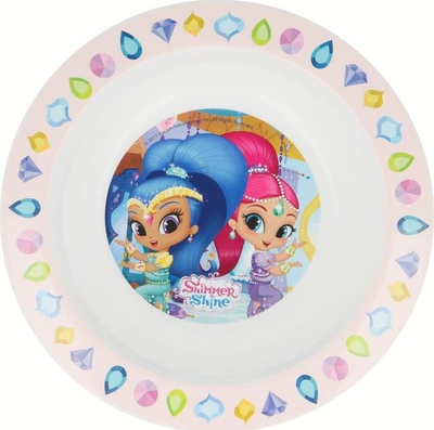 Tas për kalamaj Shimmer and Shine, plastik, me figura Shimmer edhe Shine