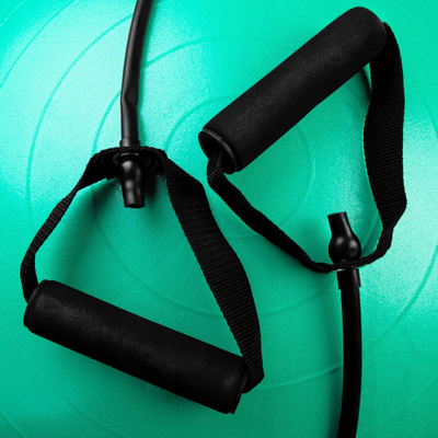 Top gjimnastike Spokey BANSAY, 65 cm, me ekspandues, jeshil