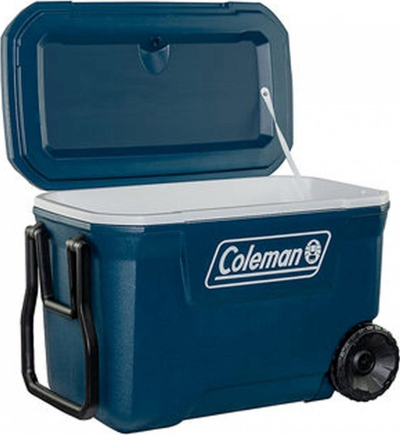 Frigorifer portativ Coleman 50QT, 47L, me rrota, blu