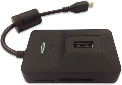 Lexues karte + USB Hub Ednet 2.0, i zi