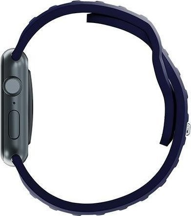 Rrip silikoni 3mk për Apple Watch, hipoalergjik, i zi