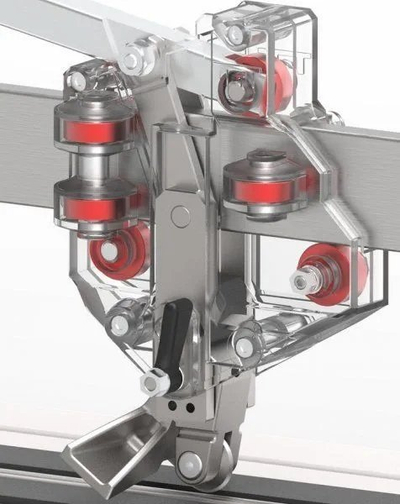 Prerëse me dorë për pllaka Battipav Pro 900, gjatësi prerjeje 900 mm, profesionale, jeshile