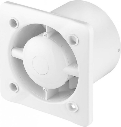 Strehë ventilatori AWENTA Silent SYSTEM+ KWS125W, fi125, çelës me litar, e bardhë