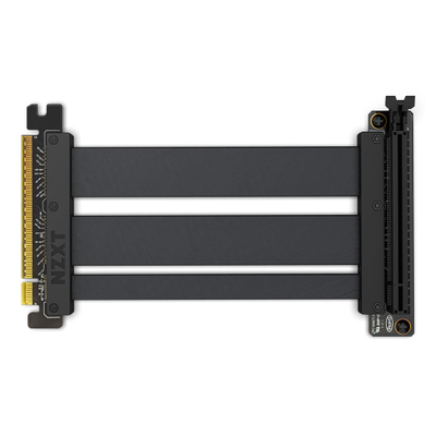 Вертикален кит за графичка картичка NZXT AB RH175 W1, PCIe 4.0, кабел 175 mm, бел