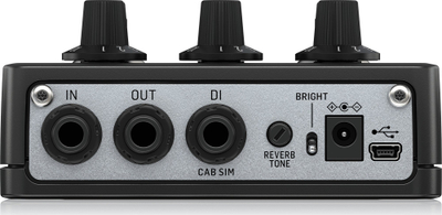 Pedal para‑amp kitare TC Electronic Combo Deluxe 65, me reverb mrena, dalje DI, i zi