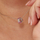 Pendant për varëse Brosway Fancy Vibrant Pink FVP02, e argjendtë/ rozë