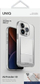 Këllëf telefoni Uniq Air Fender ID për iPhone 15 Pro 6.1", TPU, me xhep karte, ngjyrë nude