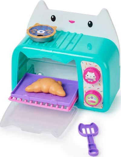 Lodër kuzhine Spin Master Gabby’s Dollhouse Bakey with Cakey Oven, me drita edhe zë, shumëngjyrëshe