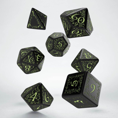 Set zare Q-Workshop Elvish, fosforeshente, të zeza