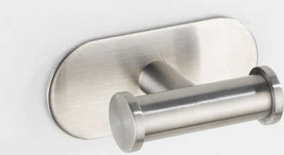 Varëse dyshe banjoje WENKO Turbo-Loc Orea Matt, çelik inox, 8x21x13 cm, ngjyrë inoks mat